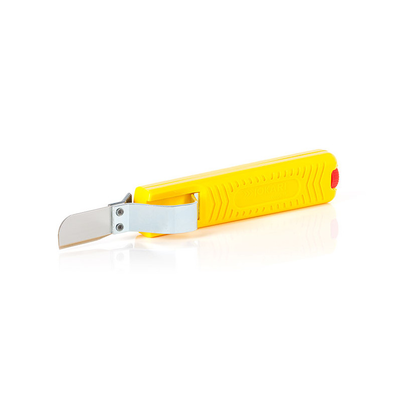 10285 - Couteau à dégainer JOKARI No 28 G Standard - Câble 8 à 28 mm - Lame droite en acier trempé remplaçable