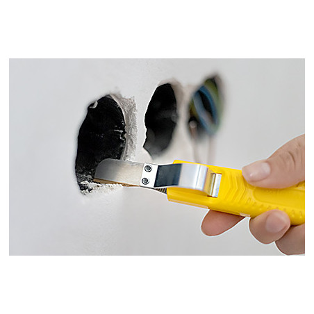 10285 - Couteau à dégainer JOKARI No 28 G Standard - Câble 8 à 28 mm - Lame droite en acier trempé remplaçable