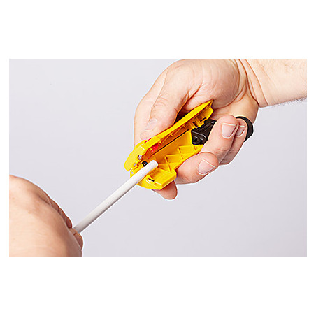 30110 JOKARI - Outil dénudeur de câble coaxial Jokari TOP Coax PLUS  - Avec clé de serrage fiches F