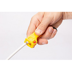 30110 JOKARI - Outil dénudeur de câble coaxial Jokari TOP Coax PLUS  - Avec clé de serrage fiches F