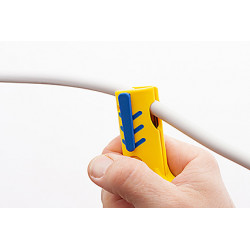 30155 JOKARI Secura No 15 - Outil à dégainer polyvalent - Outil denudeur de fils + lame extérieure type cutter