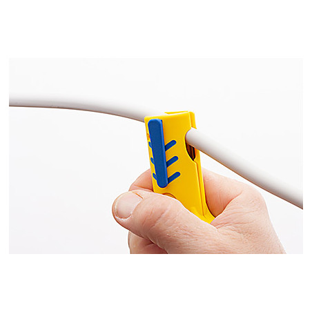 30155 JOKARI Secura No 15 - Outil à dégainer polyvalent - Outil denudeur de fils + lame extérieure type cutter