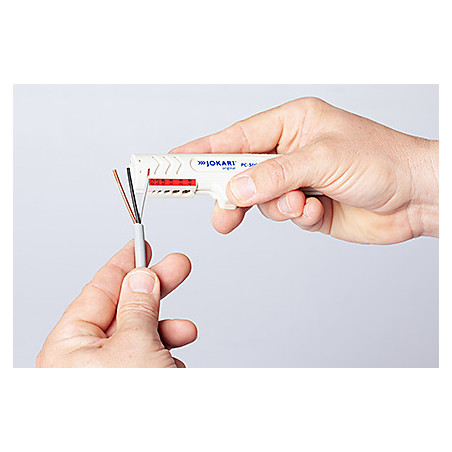 30160 - Outil de dénudage + dégainage JOKARI PC Strip - câble communication 5 à 13mm - dénudeuse 0,2 à 4mm²