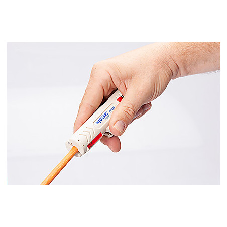 30161 - Outil de dénudage + dégainage JOKARI PC CAT - câble réseau / Profibus 4,5 à 10mm - dénudeuse 0,2 à 0,8mm²