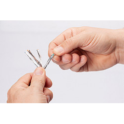 30161 - Outil de dénudage + dégainage JOKARI PC CAT - câble réseau / Profibus 4,5 à 10mm - dénudeuse 0,2 à 0,8mm²