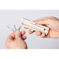 30161 - Outil de dénudage + dégainage JOKARI PC CAT - câble réseau / Profibus 4,5 à 10mm - dénudeuse 0,2 à 0,8mm²