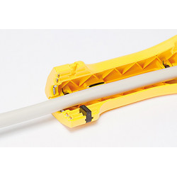 30400 JOKARI Uni Plus - Outil à dégainer et dénuder pour fils et câbles rond Ø8 à 15mm - Butée réglable Droitier / Gaucher