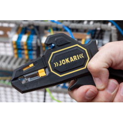 20100 JOKARI Secura 2K - Pince à dénuder automatique - Fils 0,2 à 6mm² - butée réglable - coupe fil - Lame remplaçable