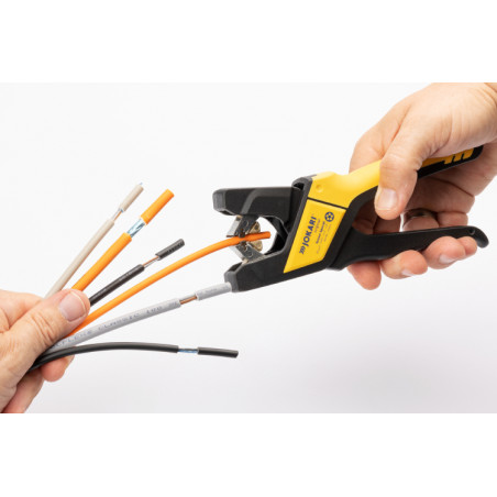 20300 JOKARI - Pince à dénuder automatique JOKARI Sensor Special - pour câbles de capteur de 4,4 à 7mm