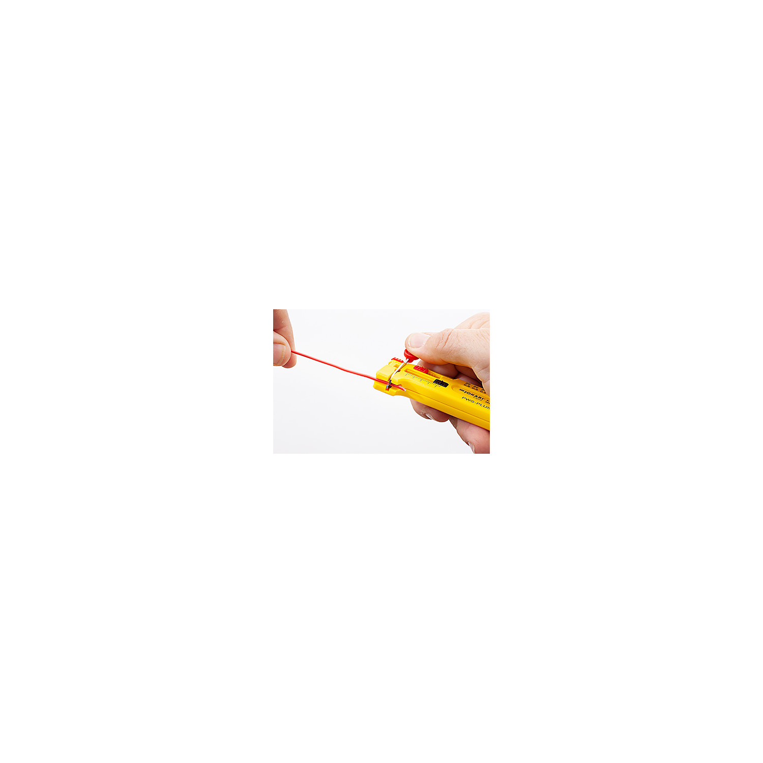 Jokari 40026 – Outil à Dénuder Micro-Précision Jaune Pour Fils 0,30-1,00 Mm (AWG 28-18)