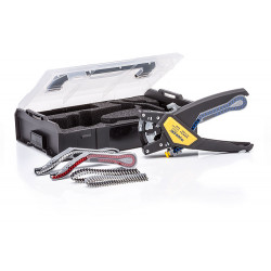 62000 Malette complète avec Pince JOKARI QUADRO + 3 chargeurs + embouts de câblage 0,5 à 2,5mm²