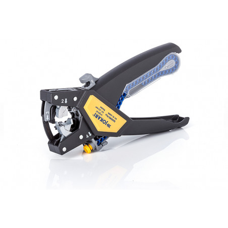 62000 Malette complète avec Pince JOKARI QUADRO + 3 chargeurs + embouts de câblage 0,5 à 2,5mm²