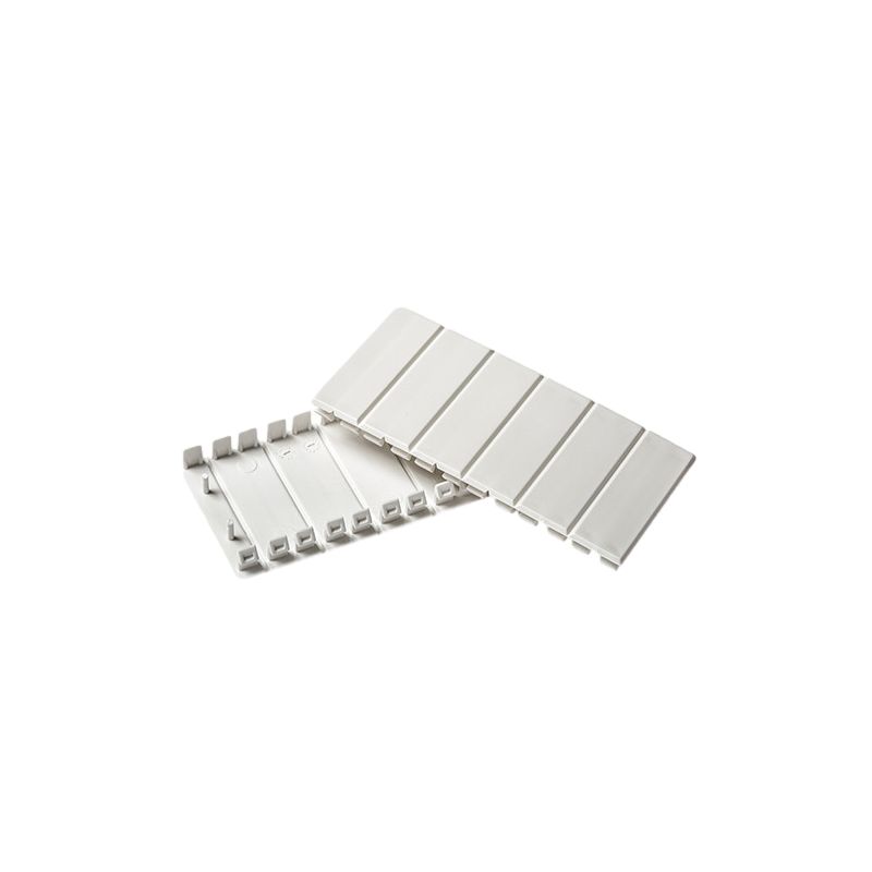 77600 Obturateur pour coffret électrique - 6 modules - Blanc - IDE