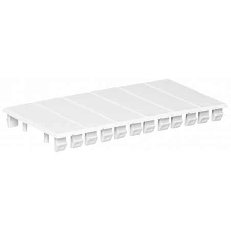 TA1300B03 Obturateur pour tableau électrique -6 modules - Blanc - SOLERA