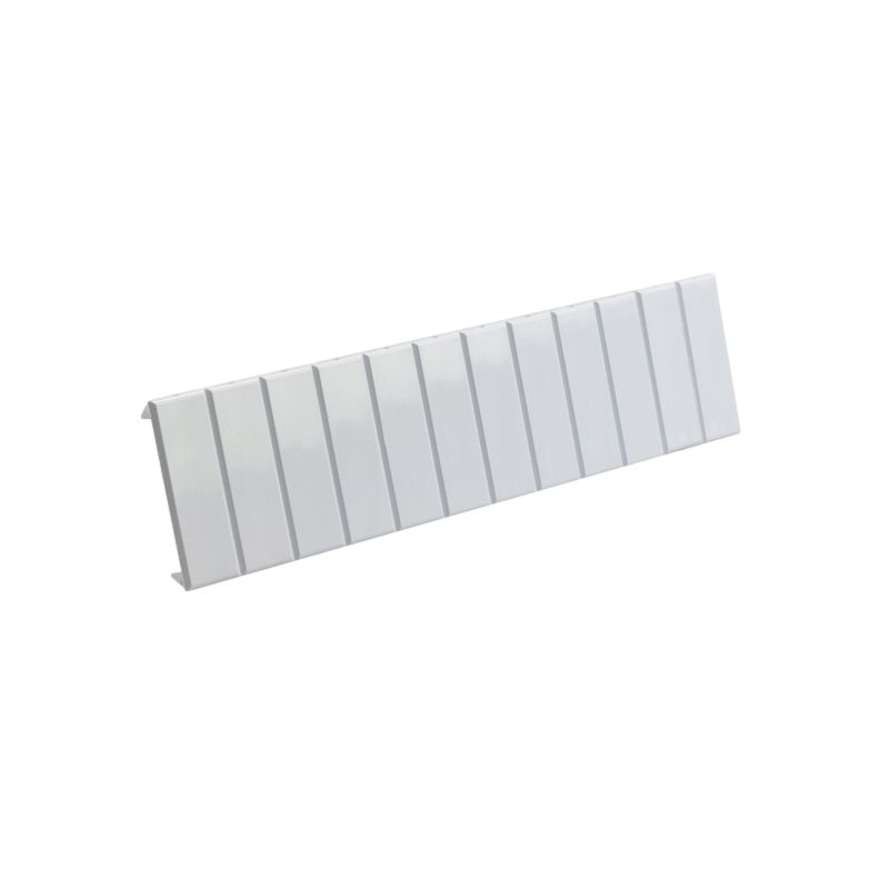 Obturateur blanc pour tableau électrique - 12 modules fractionnables