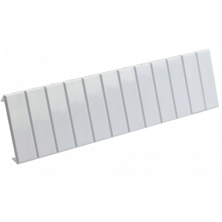 Obturateur blanc pour tableau électrique - 12 modules fractionnables