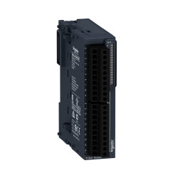TM3DQ16T Module d'extension Modicon TM3 - 16 sorties TOR - Transistors PNP source - 0,5A - Bornes à vis - Schneider Electric