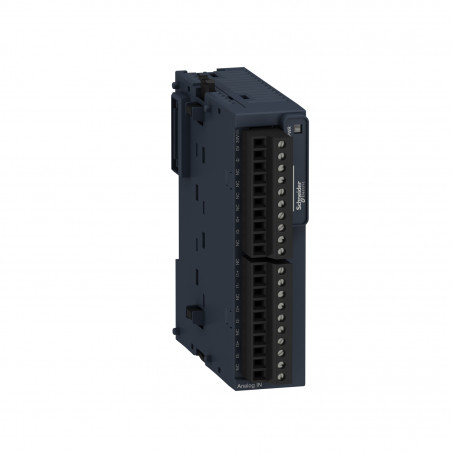 TM3TI4 Module d'entrées température ou courant tension TM3 - 4 entrées température, sonde ou -10-0-10V, 0/4-20mA - À vis