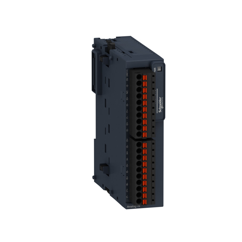 TM3TI8TG Module 8 entrées température, thermocouple ou thermistance - Bornes à ressort - Schneider Modicon TM3
