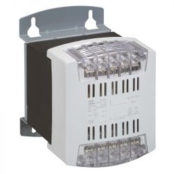 044218 Legrand - Transformateur de commande et sécurité 1000VA - Primaire 230 - 400Vca - Secondaire 24Vca - Bornes à vis
