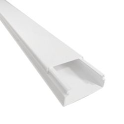 10160CBR Efapel Moulure électrique blanche (LxH) 40x16mm - Longueur 2 mètres - pour montage en saillie