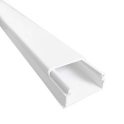 10040CBR Efapel Moulure électrique blanche (LxH) 32x16mm - Longueur 2 mètres - pour montage en saillie