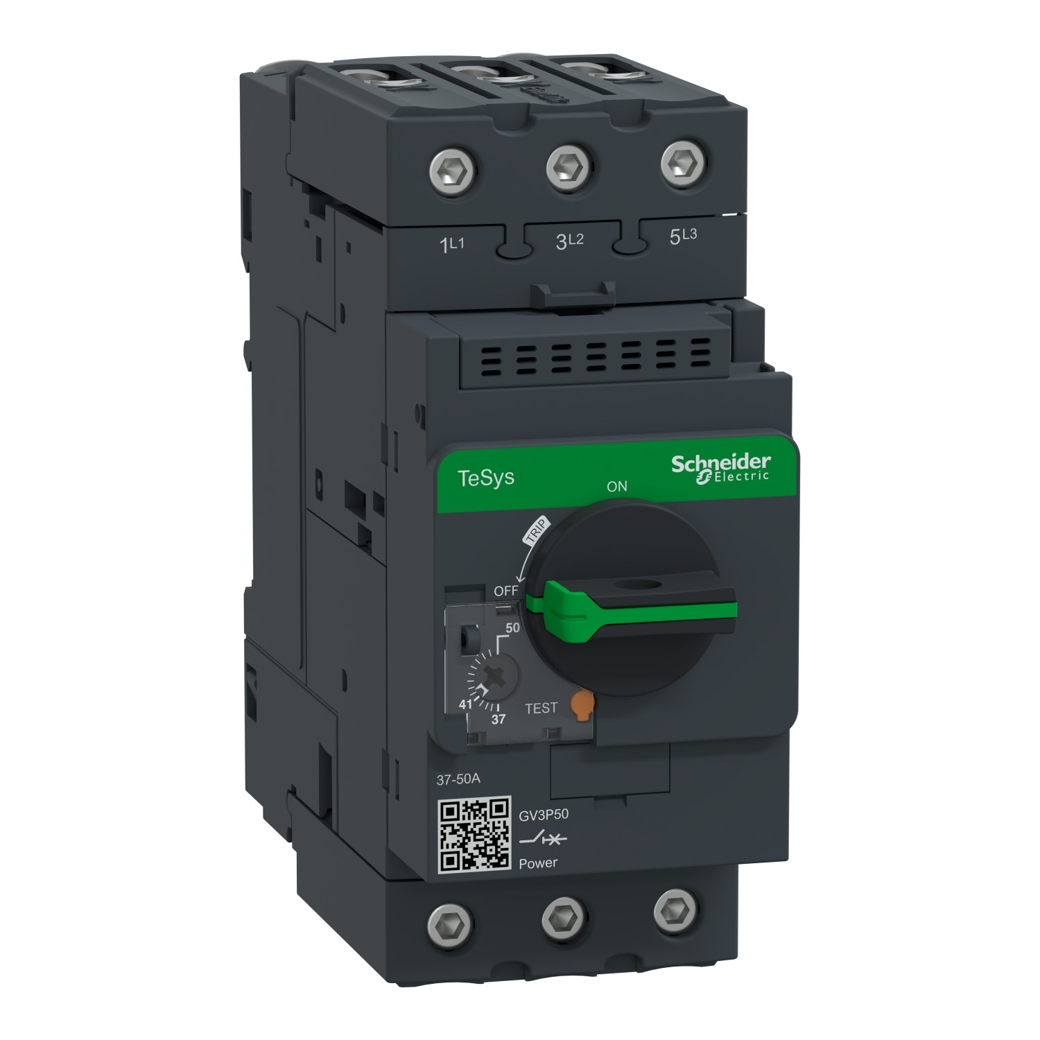 GV3P50 Schneider | disjoncteur moteur 3P 37 à 50A | TeSys GV3P