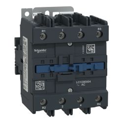 LC1D80004M7 Schneider - Contacteur tétrapolaire - 4NO - 125A - Bobine 220Vca - Vis