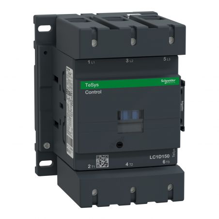 LC1D150M7 Schneider - Contacteur tripolaire - 3NO - 150A - Bobine 220Vca - Vis
