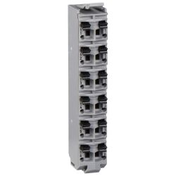 TM5ACTB12PS Bornier à ressorts 12 contacts - 24V - Gris - Modicon TM5 Schneider