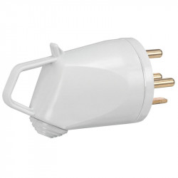 055637 - Fiche male Legrand 3P+N+T 20A 380V - Coudée à terre plate