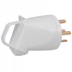 055855 - Fiche électrique male Legrand 3P+N+T 32A 400V - Sortie droite à terre plate