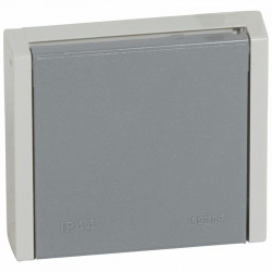 055706 - Legrand plexo prise de courant étanche 3P+T 20A - Encastrable ou boitier saillie 090359