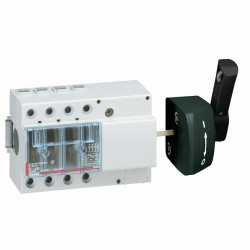 022518 Legrand - Interrupteur sectionneur tétrapolaire Vistop 63A - 4P - avec commande latérale par poignée noire