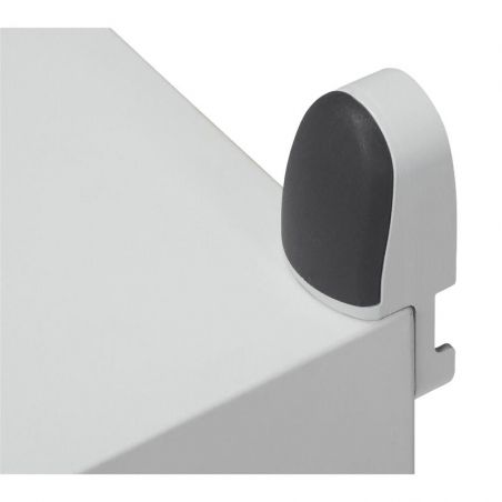 036409 Jeu de 4 pattes de fixation murale pour coffret Marina hauteur 400mm à 1200mm - pour charge 150kg