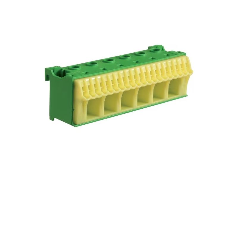 KN26E Hager - Bornier de terre automatique "Sanvis" pour coffret Hager Gamma - 20x4mm² + 6x25mm²