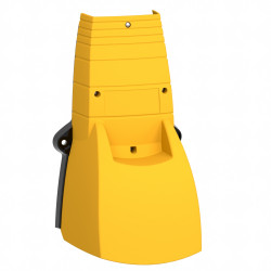 XPEY310 Schneider - Interrupteur à pied simple - Avec capot - Plastique - Contact 1NO+1NF - Preventa Harmony XPEY