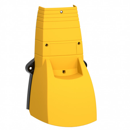XPEY310 Schneider - Interrupteur à pied simple - Avec capot - Plastique - Contact 1NO+1NF - Preventa Harmony XPEY