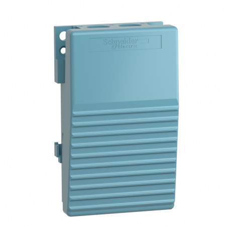 XPEM110 Schneider - Interrupteur à pied simple - Sans capot - Métal - Contact 1NO+1NF - Preventa Harmony XPEM