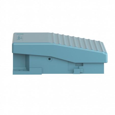XPEM110 Schneider - Interrupteur à pied simple - Sans capot - Métal - Contact 1NO+1NF - Preventa Harmony XPEM