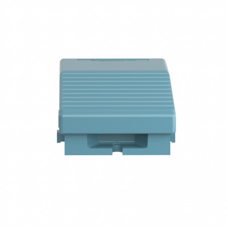XPEM111 Schneider - Interrupteur à pied simple - Sans capot - Métal - Contact 2NO+2NF - Preventa Harmony XPEM