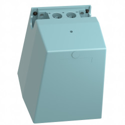 XPEM311 Schneider - Interrupteur à pied simple - Avec capot - Métal - Contact 2NO+2NF - Preventa Harmony XPEM