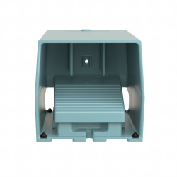 XPEM311 Schneider - Interrupteur à pied simple - Avec capot - Métal - Contact 2NO+2NF - Preventa Harmony XPEM