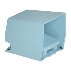 XPEM510 Schneider - Interrupteur à pied simple - Avec capot - Métal - Contact 1NO+1NF - Preventa Harmony XPEM