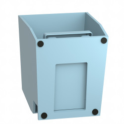 XPEM510 Schneider - Interrupteur à pied simple - Avec capot - Métal - Contact 1NO+1NF - Preventa Harmony XPEM