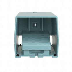 XPEM611 Schneider - Interrupteur à pied simple - Avec capot - Métal - Contact 2NO+2NF - Preventa Harmony XPEM