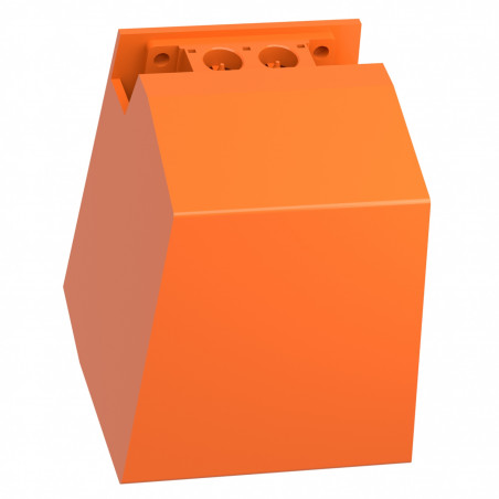 XPER711 Schneider - Interrupteur à pied simple - Avec capot - Métal - Contact 2NO+2NF - Preventa Harmony XPER