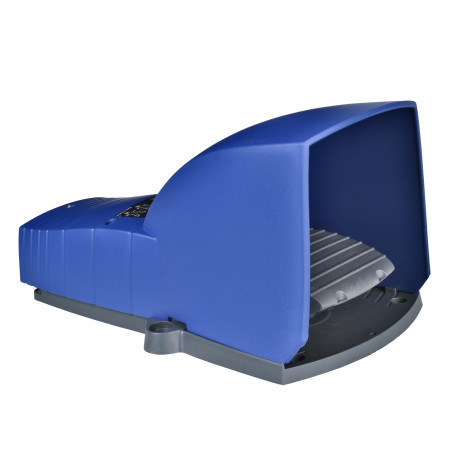 XPEB311 Schneider - Interrupteur à pied simple - Avec capot - Plastique - Contact 2NO+2NF - Preventa Harmony XPEB