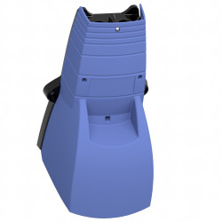 XPEB311 Schneider - Interrupteur à pied simple - Avec capot - Plastique - Contact 2NO+2NF - Preventa Harmony XPEB