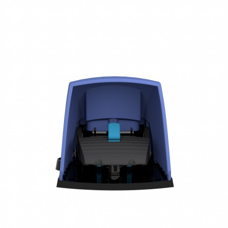 XPEB311 Schneider - Interrupteur à pied simple - Avec capot - Plastique - Contact 2NO+2NF - Preventa Harmony XPEB